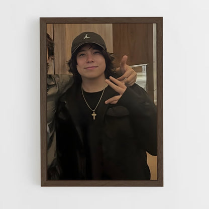 ap-quackity-2 cadre Bois foncé