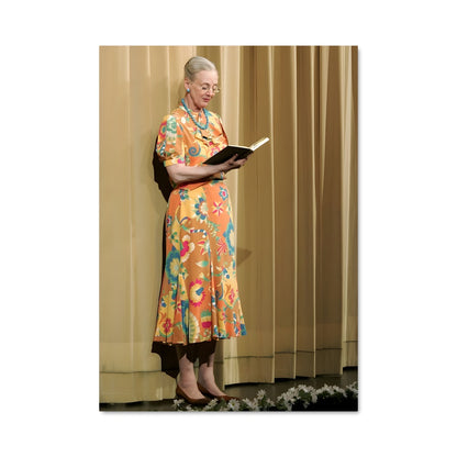 Poster Queen margrethe ii 2776