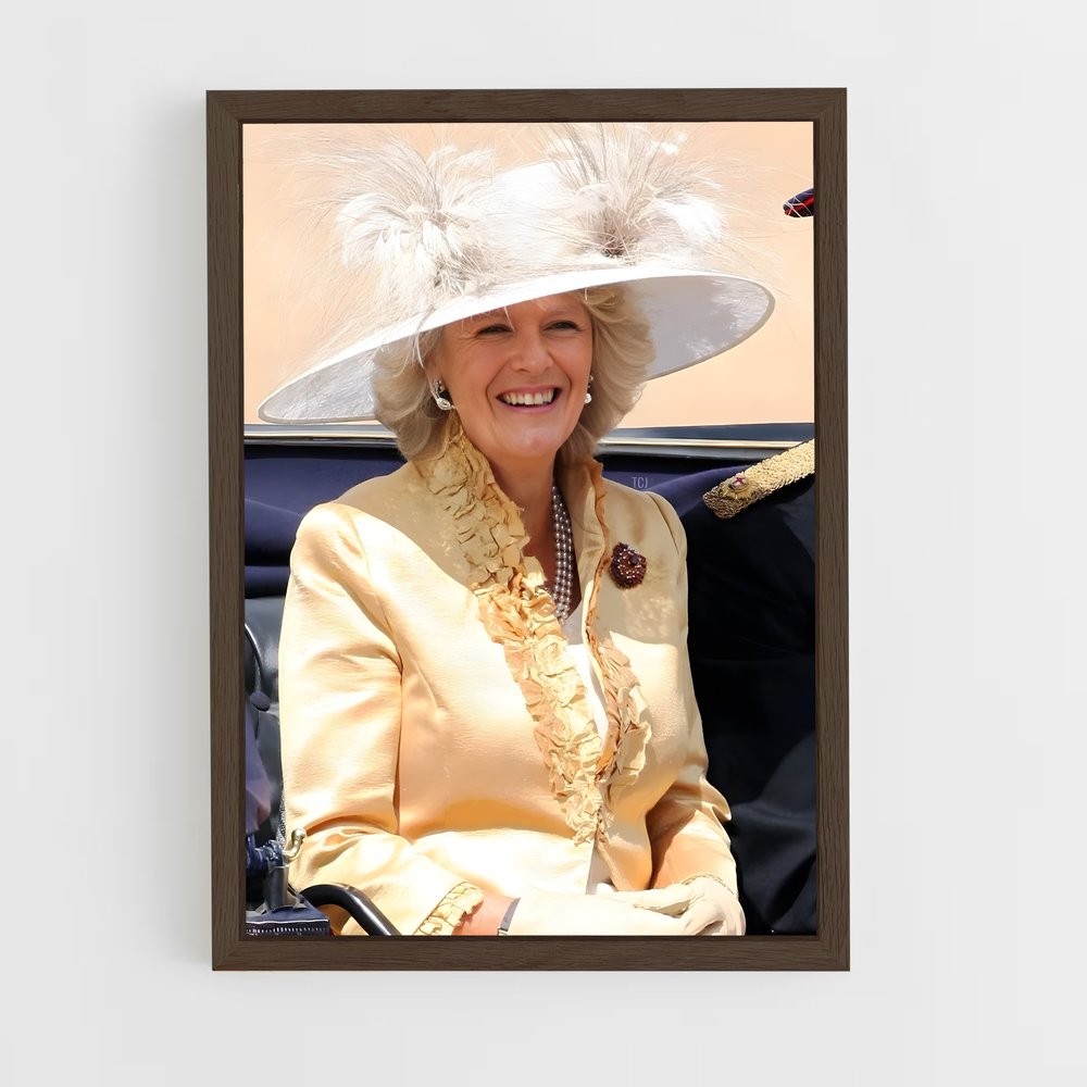 ap-queen camilla-13 cadre Bois foncé
