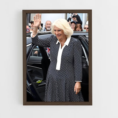 ap-queen camilla-6 cadre Bois foncé