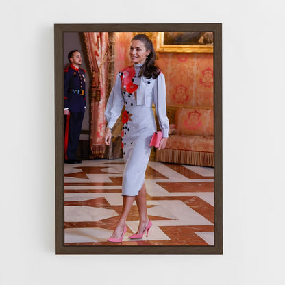 ap-queen letizia-10 cadre Bois foncé