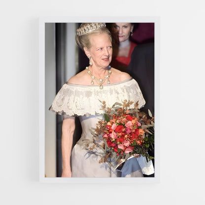 ap-queen margrethe ii-6 cadre Blanc