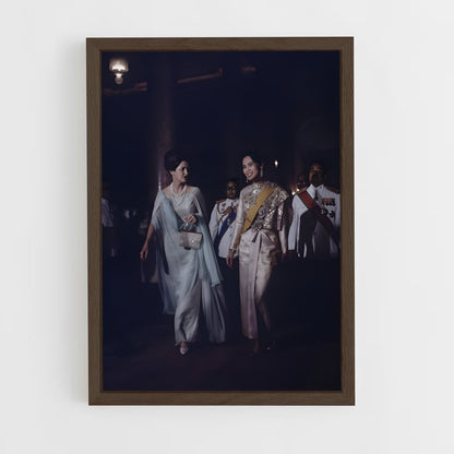 ap-queen sirikit-1 cadre Bois foncé