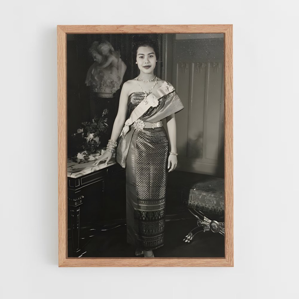 ap-queen sirikit-5 cadre Bois clair