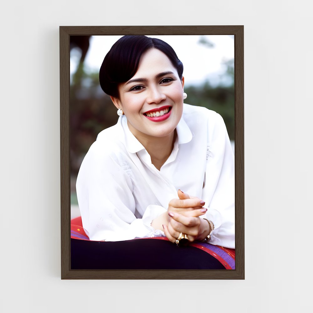 ap-queen sirikit-7 cadre Bois foncé