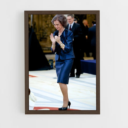 ap-queen sofia-9 cadre Bois foncé