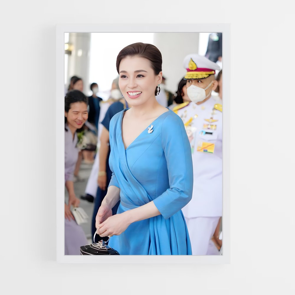 ap-queen suthida-19 cadre Blanc