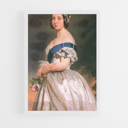 ap-queen victoria-1 cadre Blanc