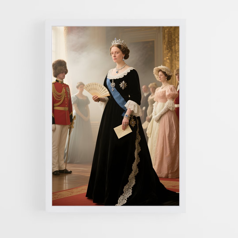 ap-queen victoria-12 cadre Blanc
