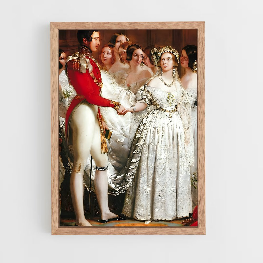ap-queen victoria-9 cadre Bois clair