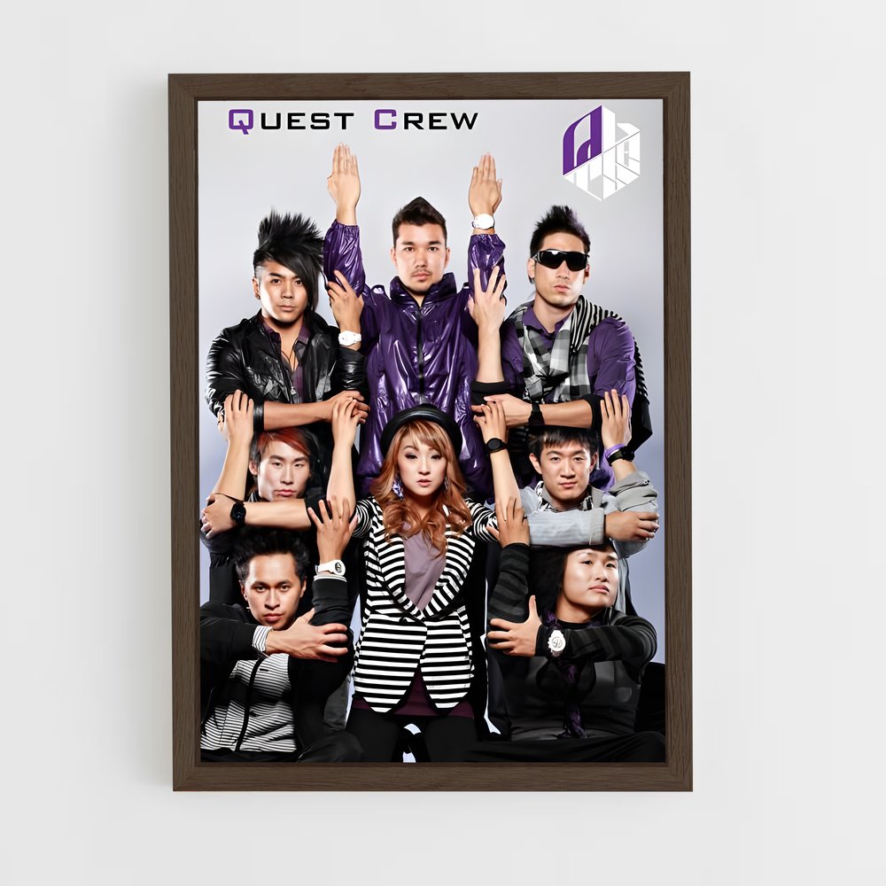 ap-quest crew-4 cadre Bois foncé