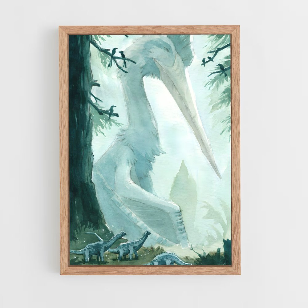 ap-quetzalcoatlus-2 cadre Bois clair