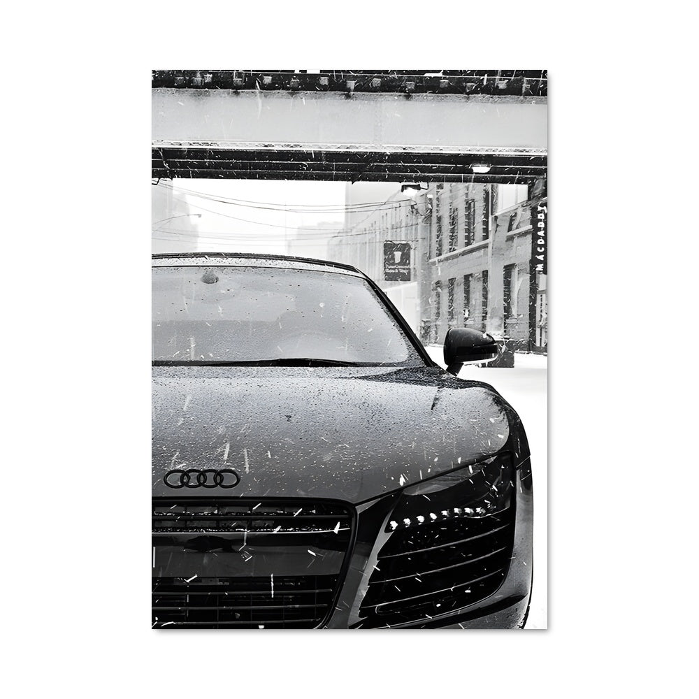 Poster Audi dans la Neige