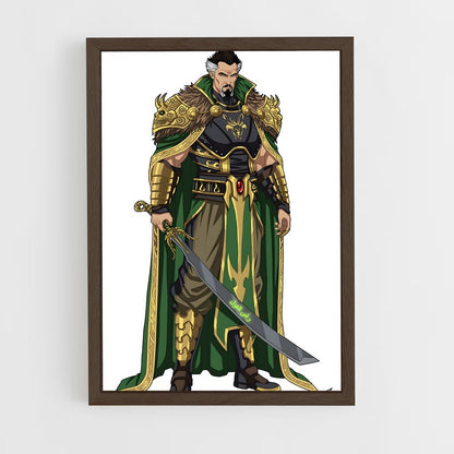 ap-ra's al ghul-1 cadre Bois foncé