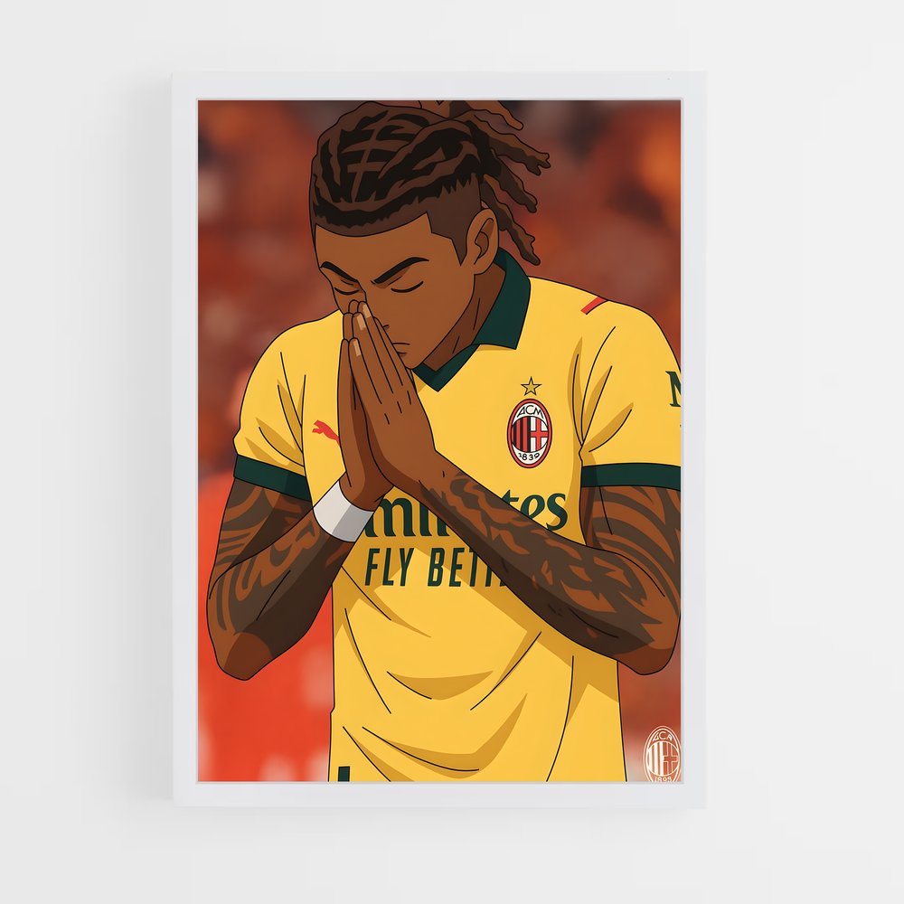 ap-rafael leao-4 cadre Blanc