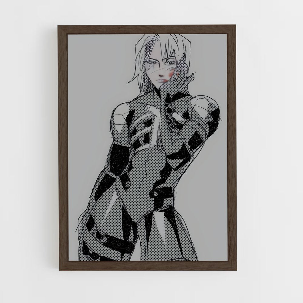 ap-raiden mgs-2 cadre Bois foncé