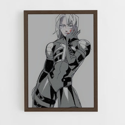 ap-raiden mgs-2 cadre Bois foncé