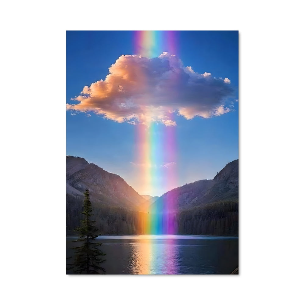 Poster Arc-en-Ciel Radieux