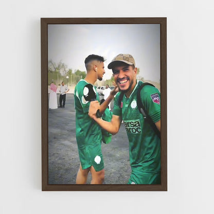 ap-raja casablanca-6 cadre Bois foncé