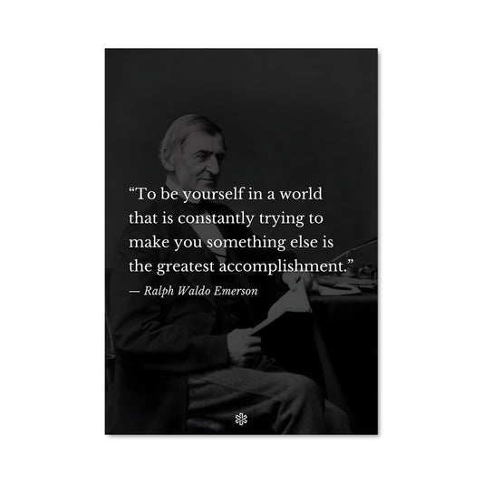Poster Ralph waldo emerson 13321