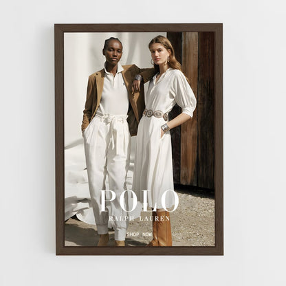 ap-ralph lauren-9 cadre Bois foncé