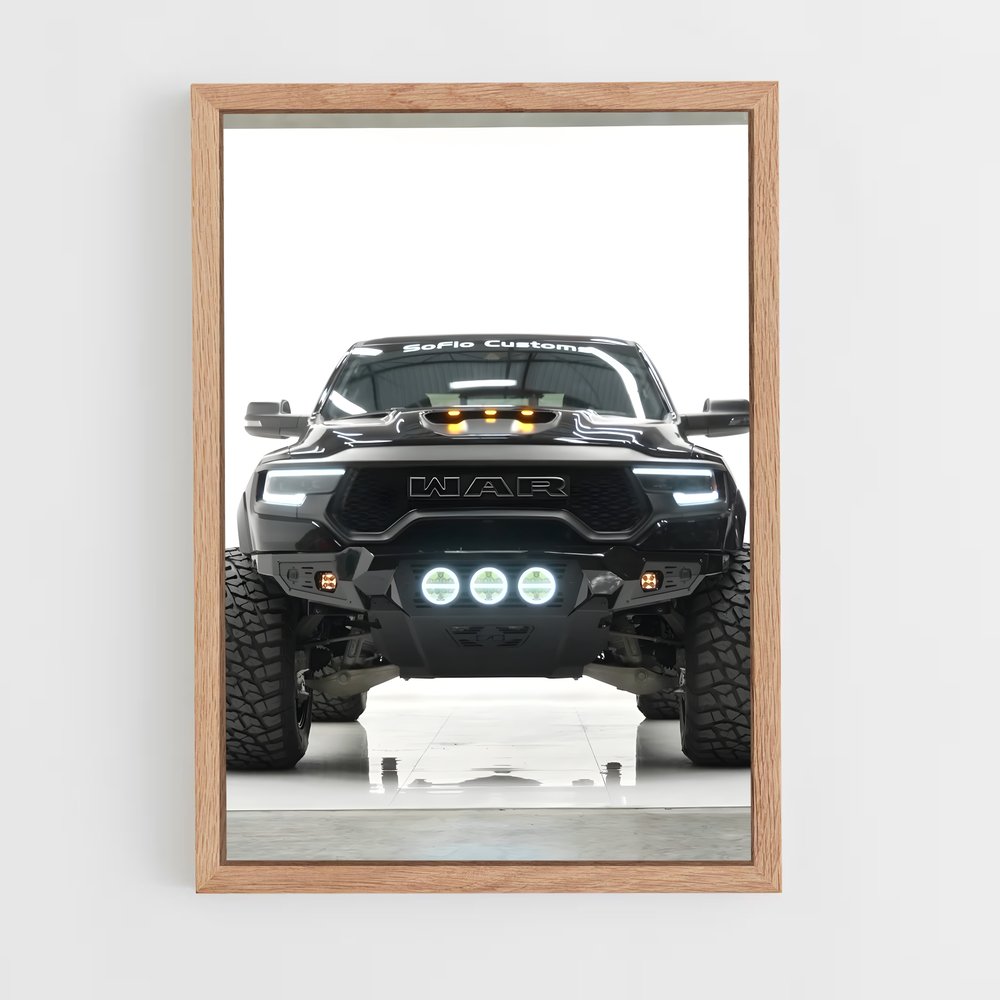 ap-ram 1500 rebel-3 cadre Bois clair