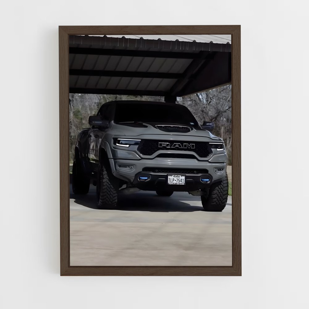 ap-ram trx-5 cadre Bois foncé