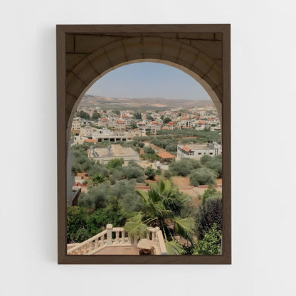 ap-ramallah-7 cadre Bois foncé