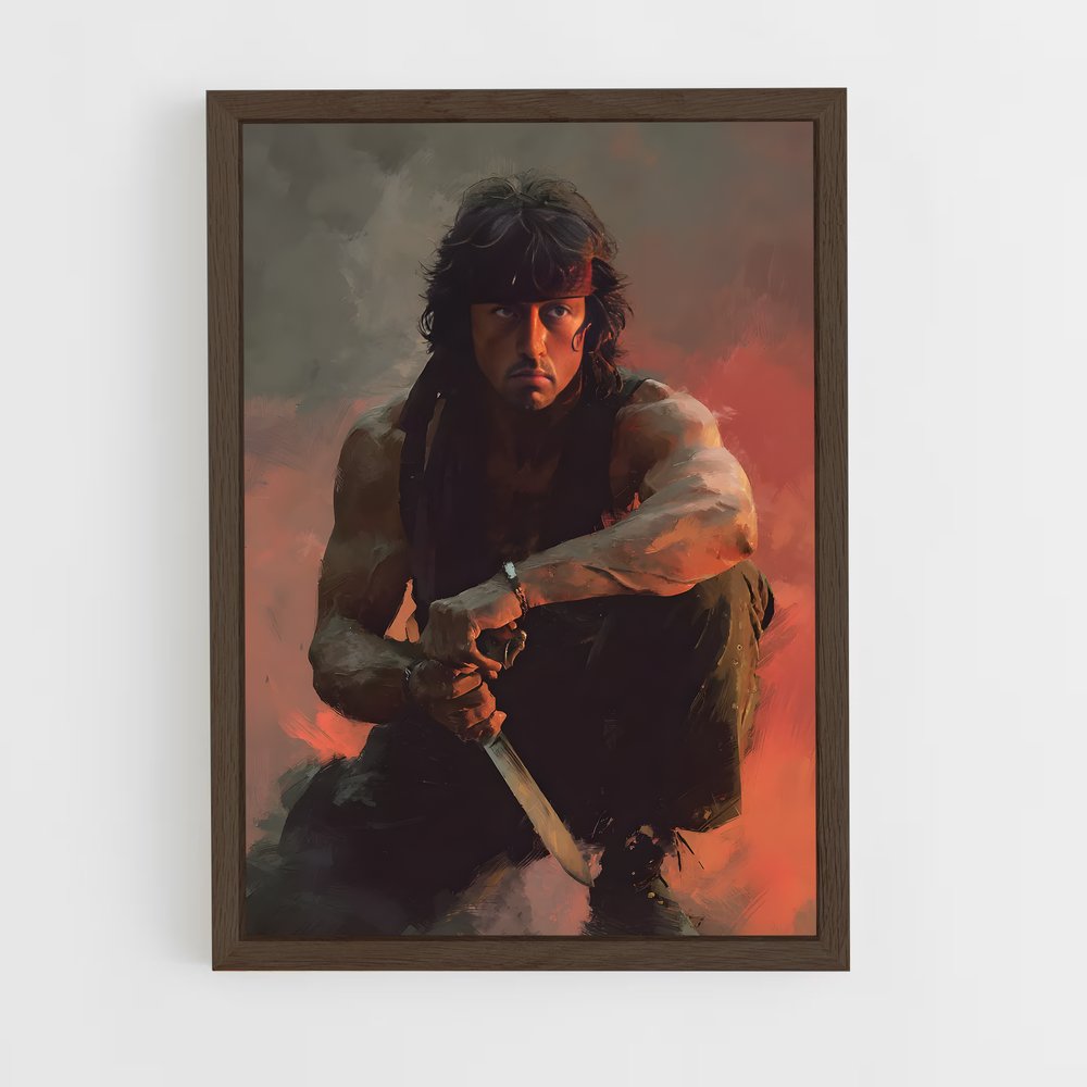 ap-rambo-1 cadre Bois foncé