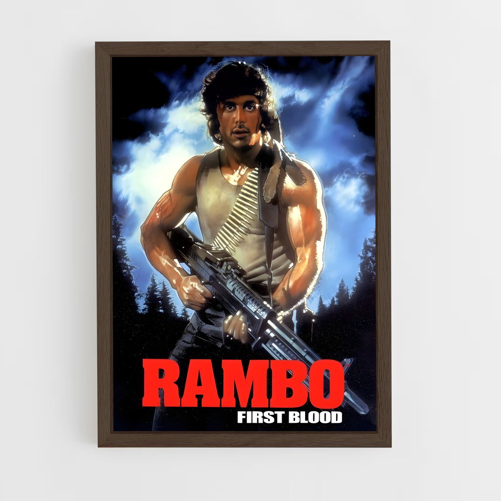 ap-rambo-2 cadre Bois foncé