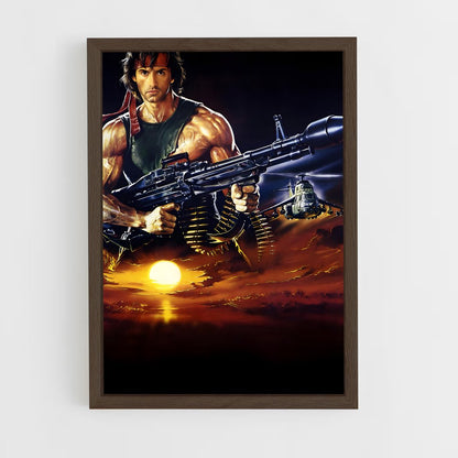 ap-rambo-4 cadre Bois foncé