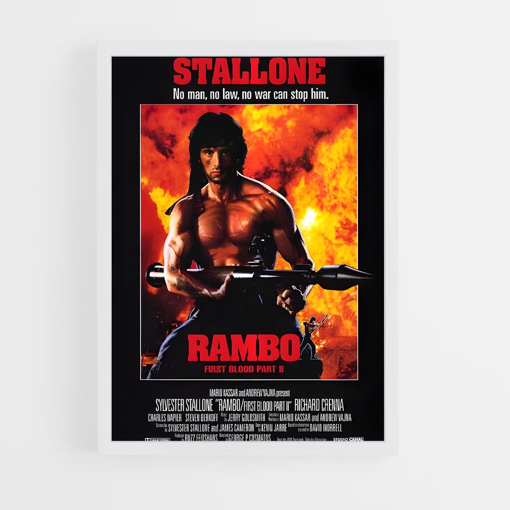 ap-rambo-5 cadre Blanc