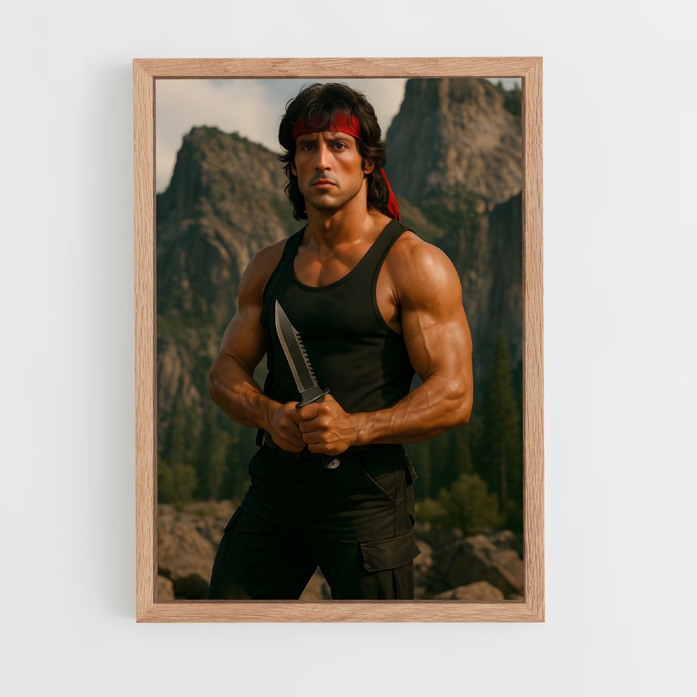 ap-rambo-9 cadre Bois clair