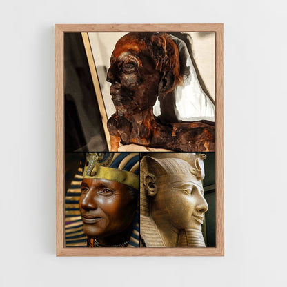 ap-ramesses ii-7 cadre Bois clair