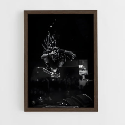 ap-randy blythe-10 cadre Bois foncé