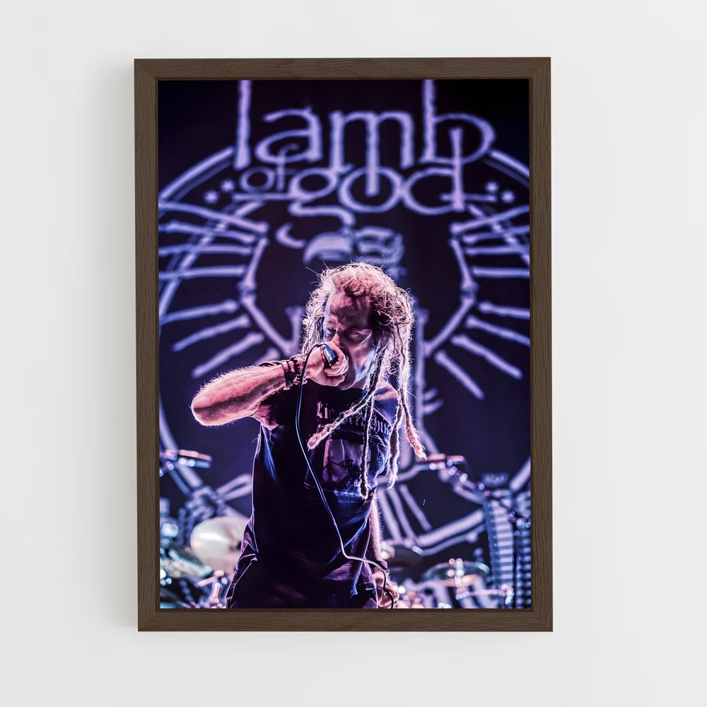ap-randy blythe-4 cadre Bois foncé