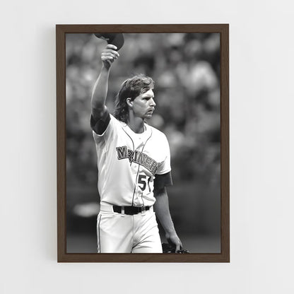 ap-randy johnson-1 cadre Bois foncé