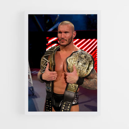 ap-randy orton-3 cadre Blanc