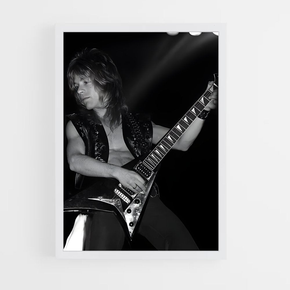 ap-randy rhoads-5 cadre Blanc