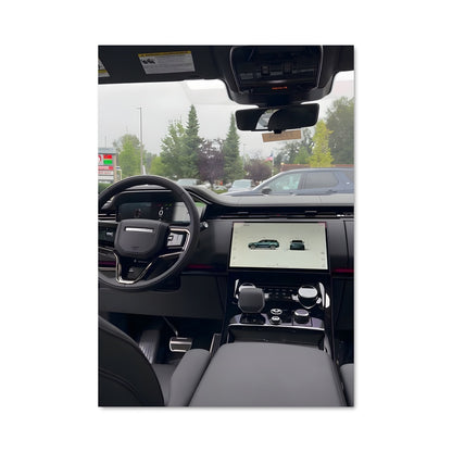 Poster I-Pace Intérieur