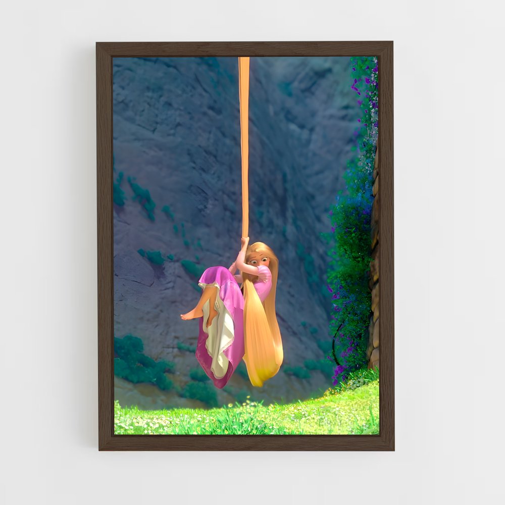 ap-rapunzel-3 cadre Bois foncé