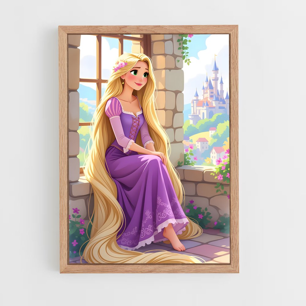 ap-rapunzel-6 cadre Bois clair