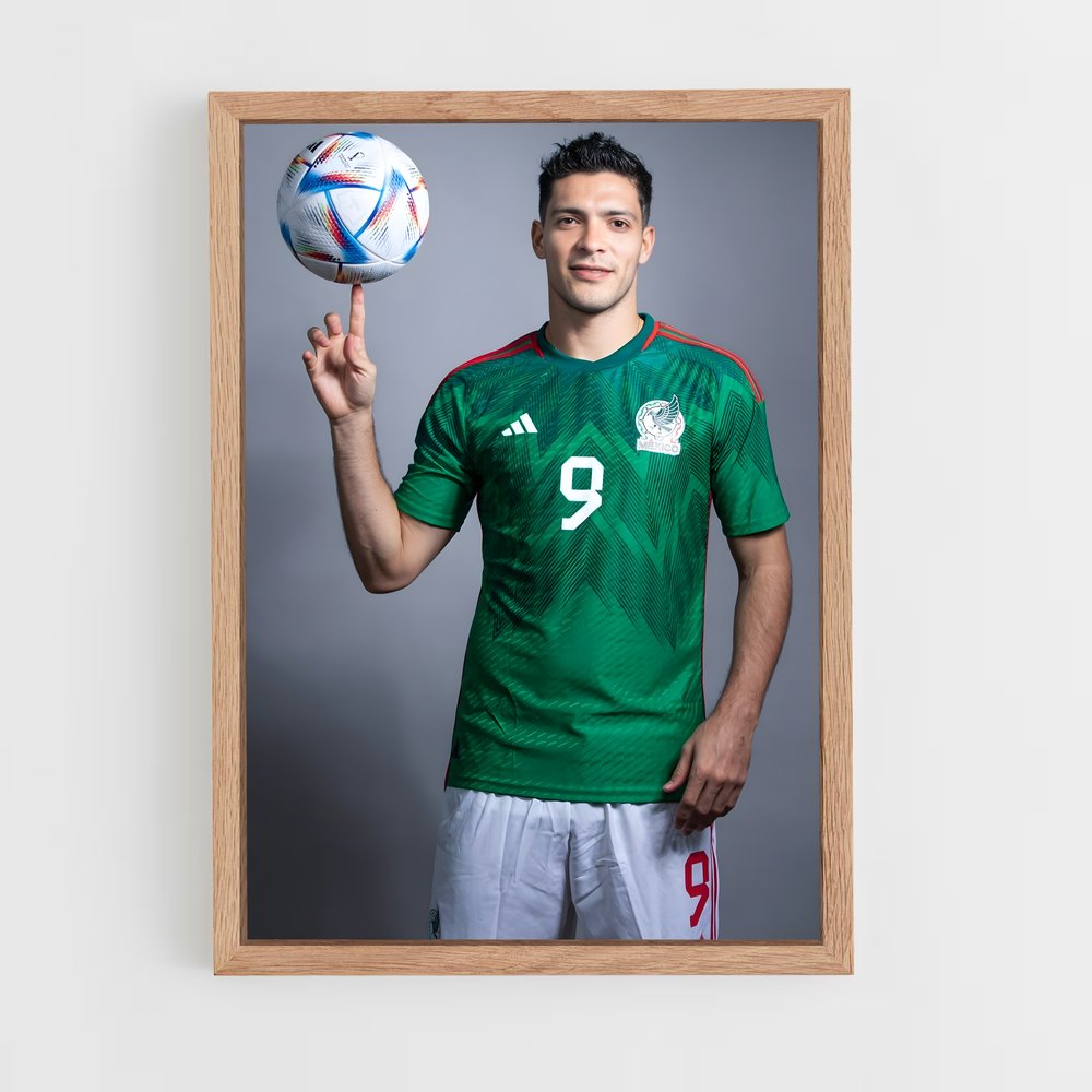 ap-raul jimenez-5 cadre Bois clair