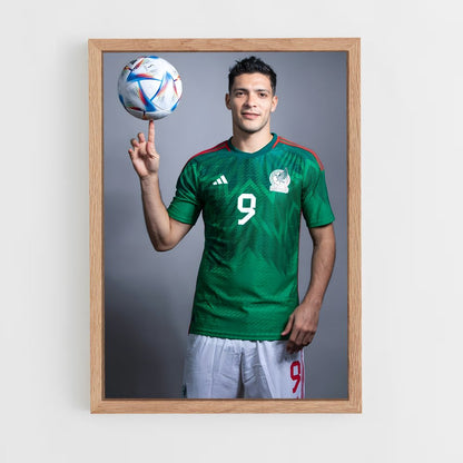 ap-raul jimenez-5 cadre Bois clair