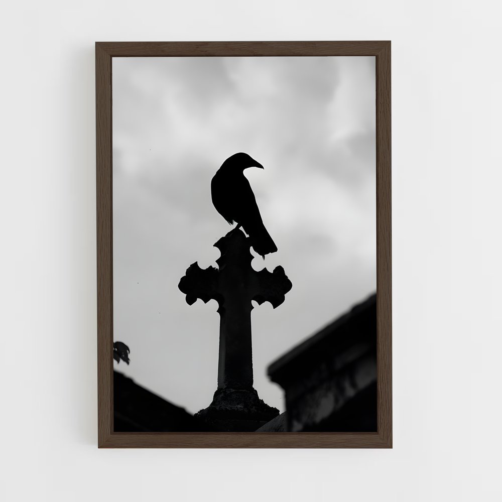 ap-raven-9 cadre Bois foncé