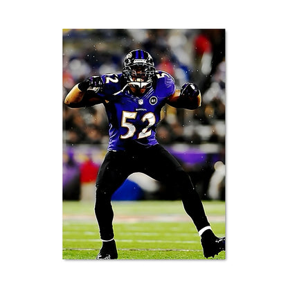 Poster Pluie de Touchdowns
