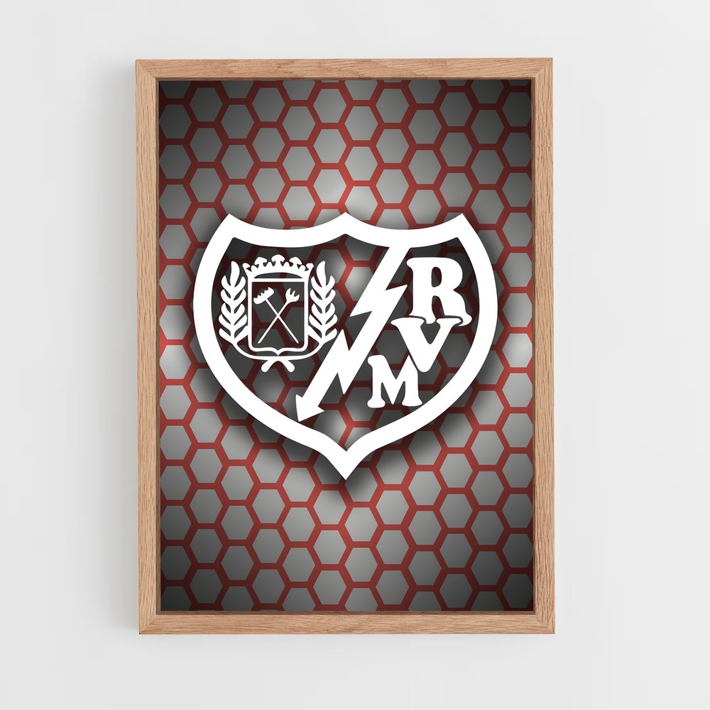 ap-rayo vallecano-12 cadre Bois clair
