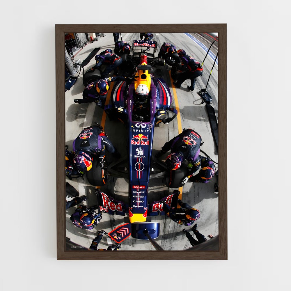 ap-rb f1 team-2 cadre Bois foncé