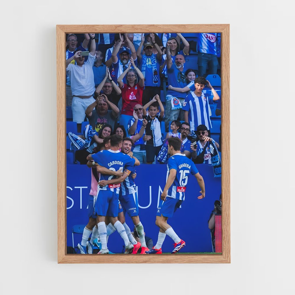 ap-rcd espanyol-6 cadre Bois clair