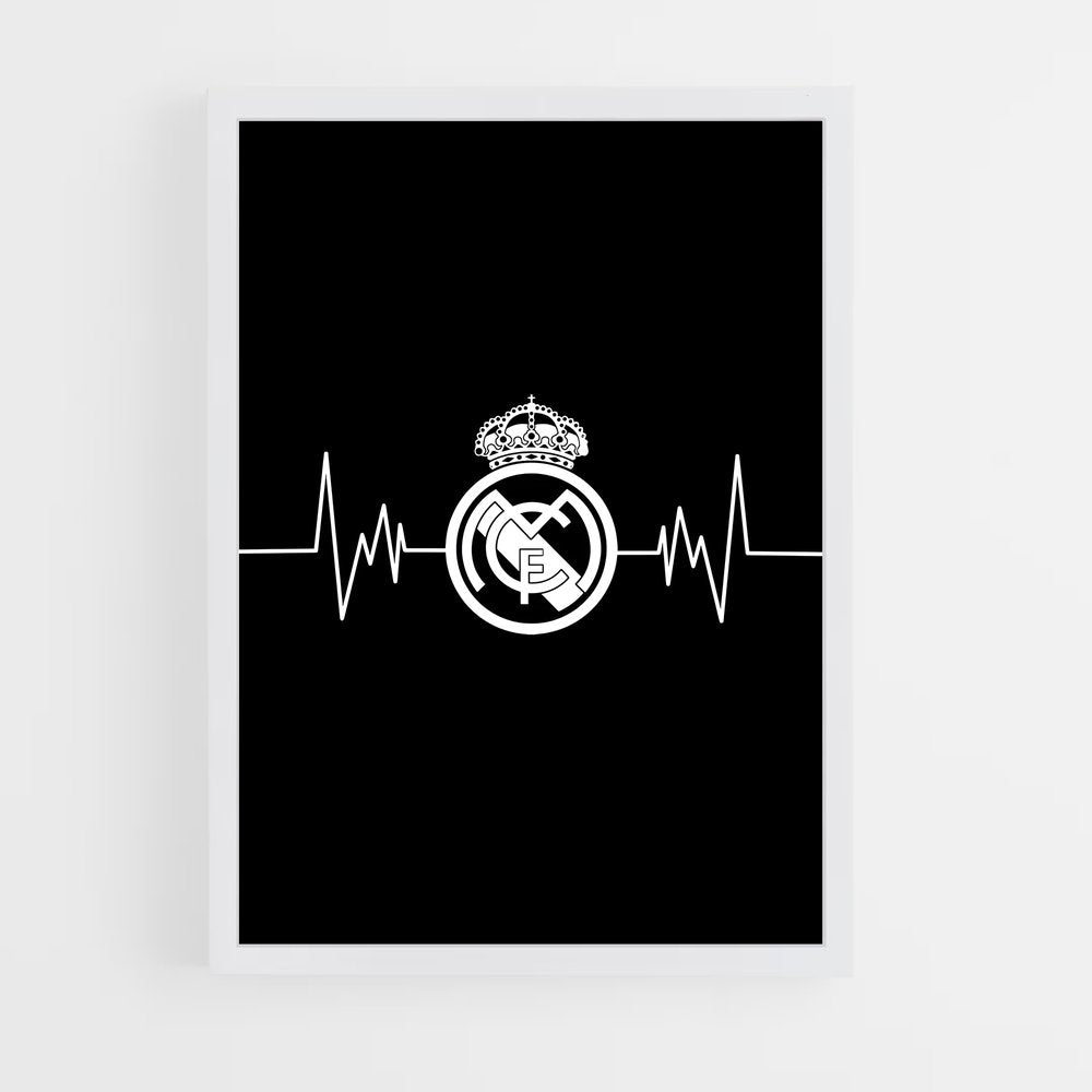 ap-real madrid cf-9 cadre Blanc